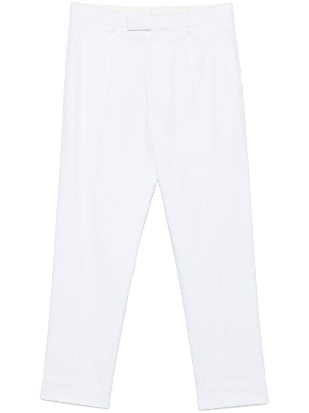 Straight-leg trousers - White