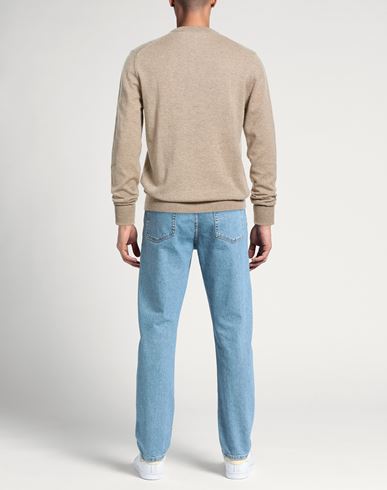 Man Sweater Beige Size 42 Cashmere