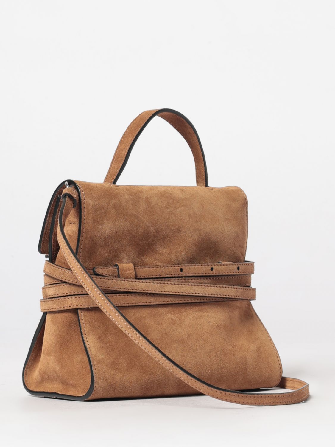 Handbag Woman color Brown