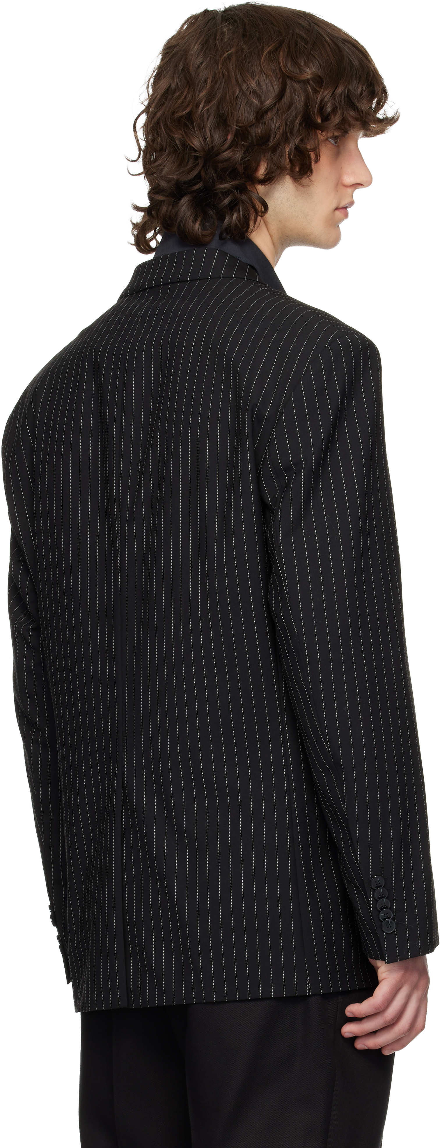 Black Oversized-Fit Blazer