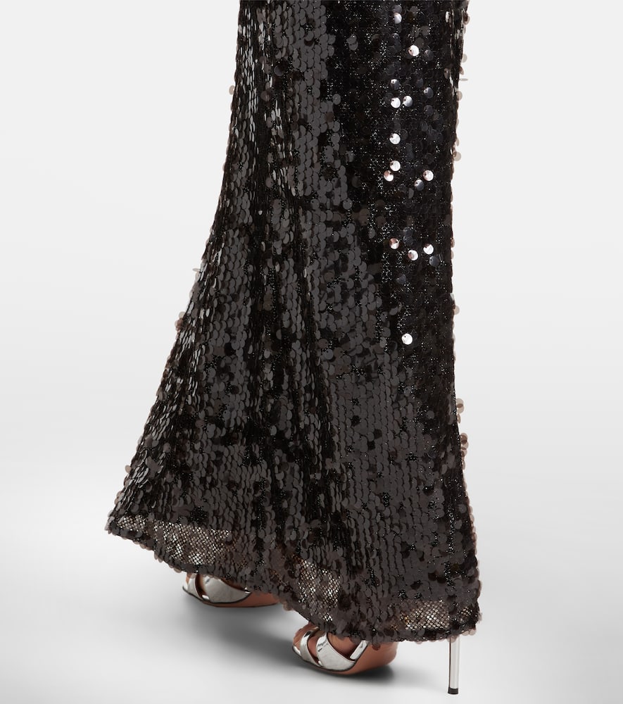 Cristalla embellished gown
