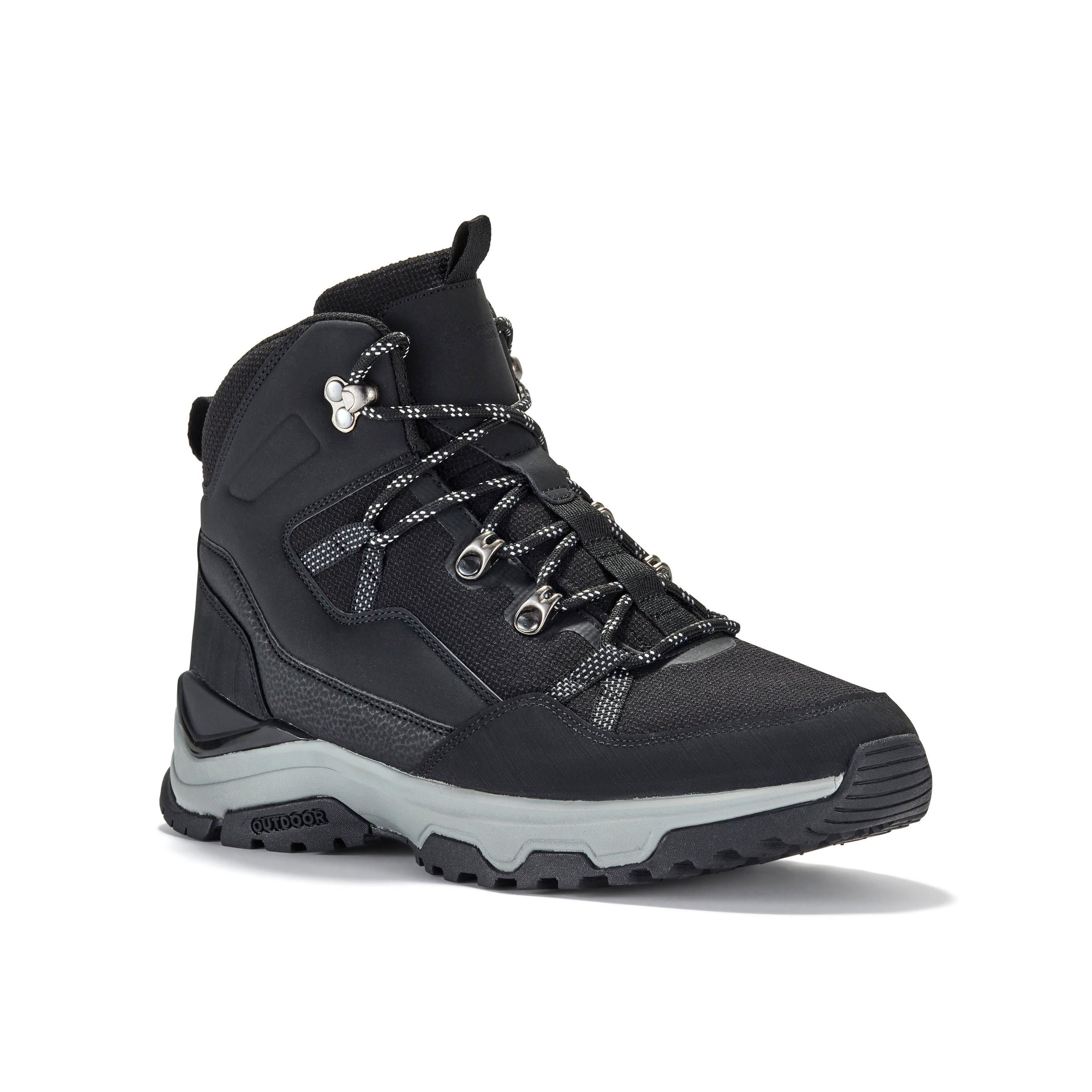 Clarks Huntsham Lace Black Ankle Boots,lace Up,walking