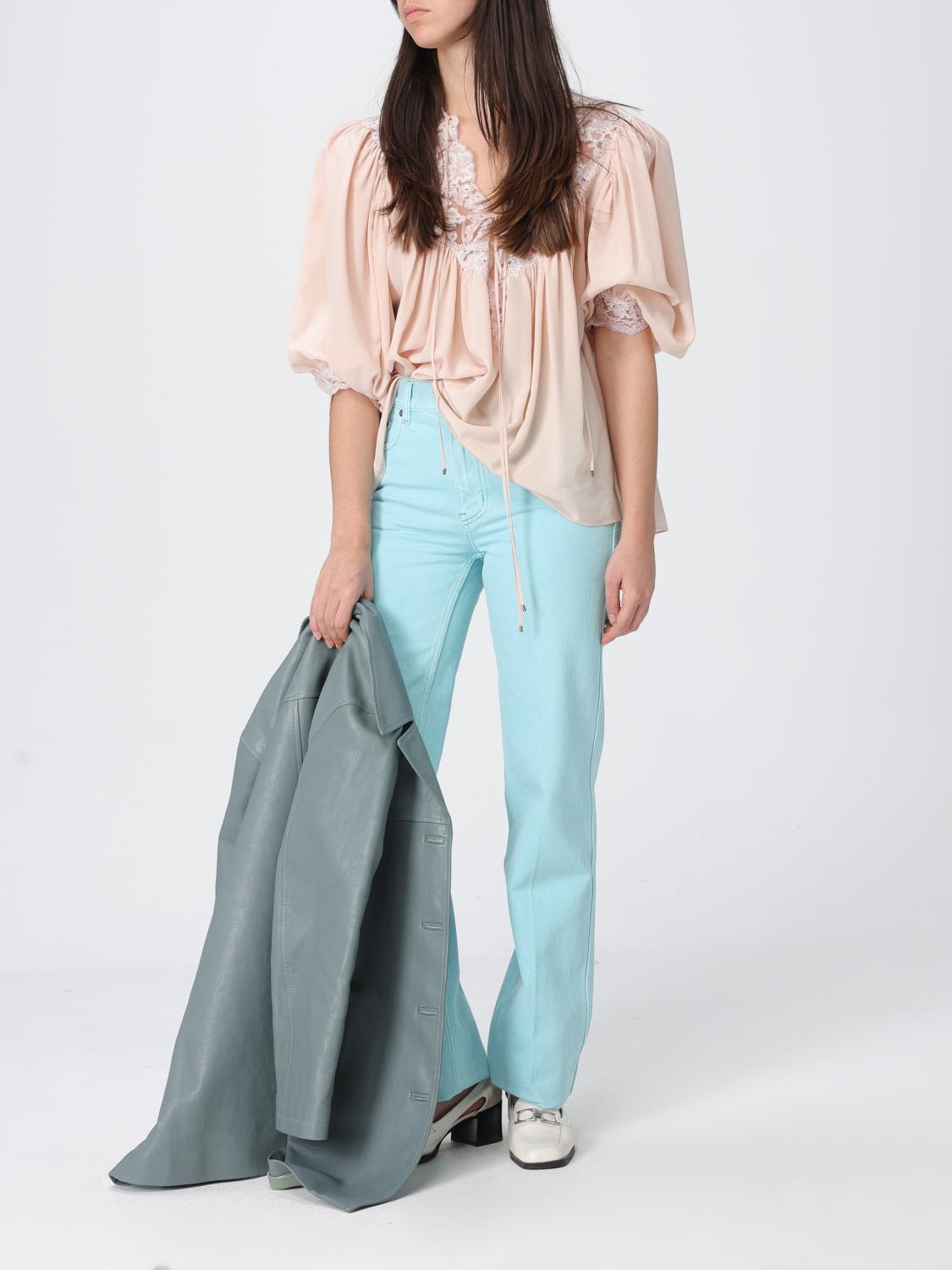 Jacket CHLOÉ Woman color Blue