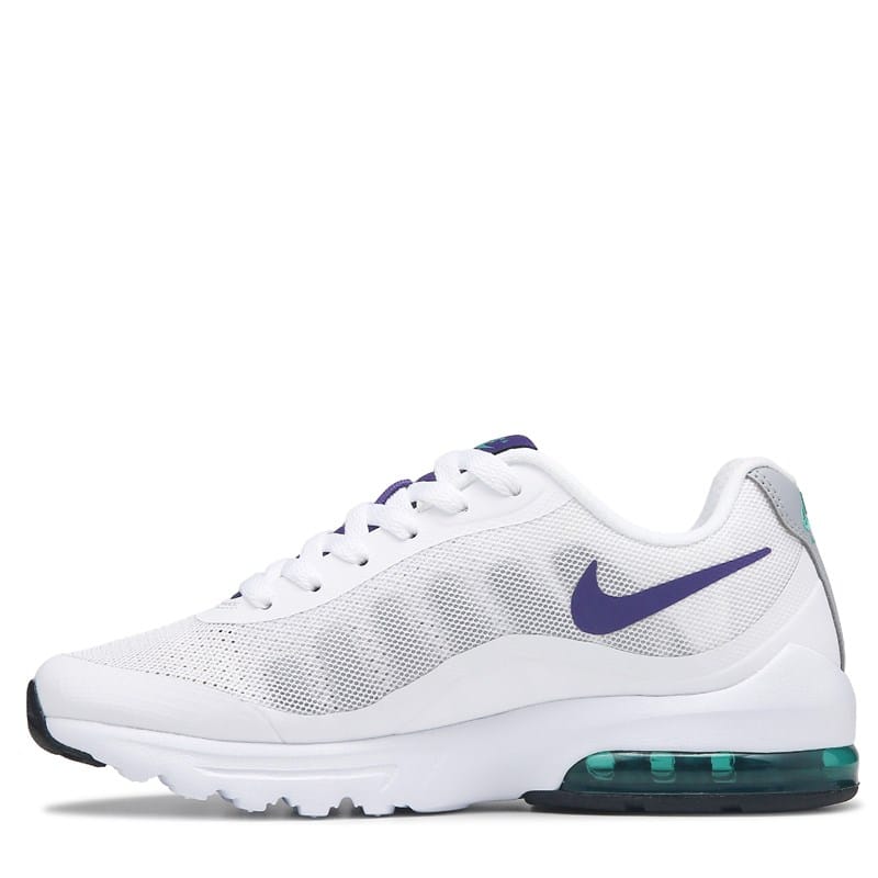 Women's Air Max Invigor Sneakers (Whte/Purple/Grey)
