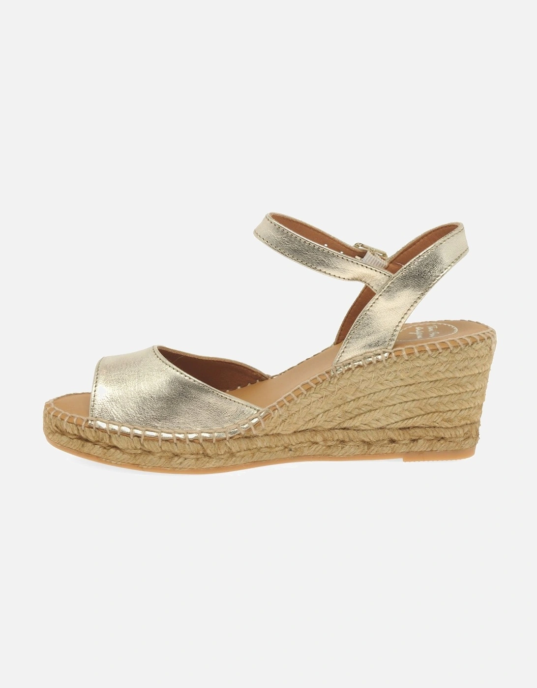 Toni Pons Women's Sia-P Womens Wedge Heel Espadrille Sandals - Gold