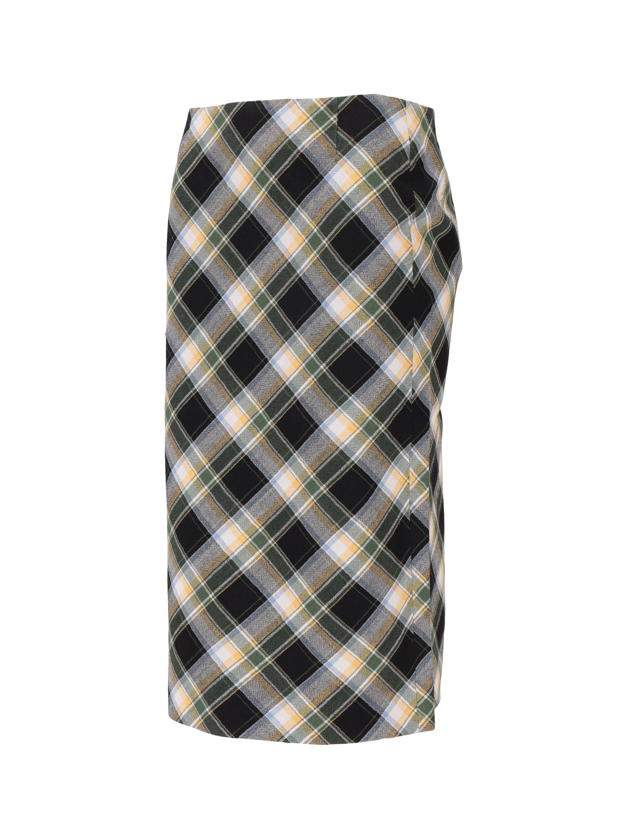Shushu Tong gerader Rock mit Schlitz hinten