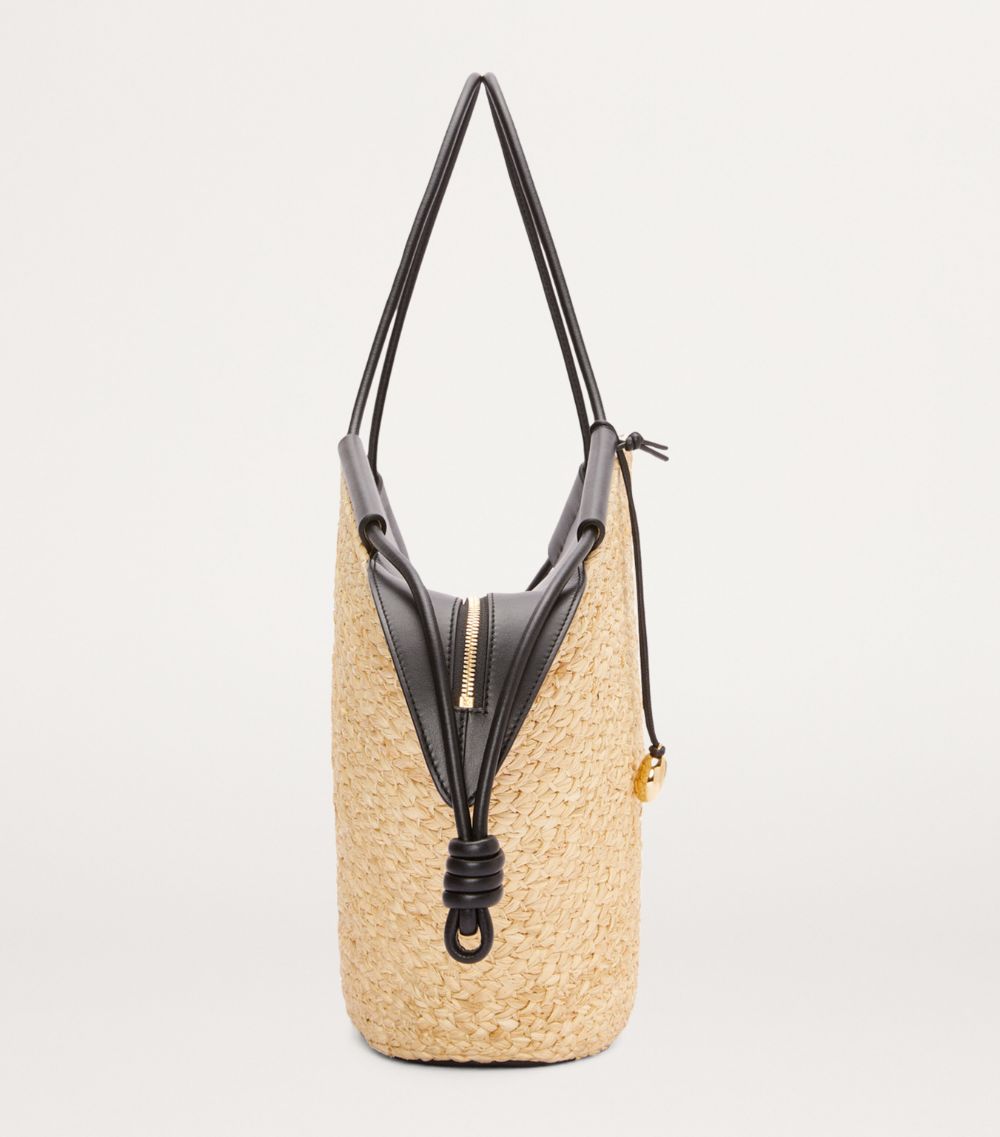 Large Raffia Paseo Shoulder Bag