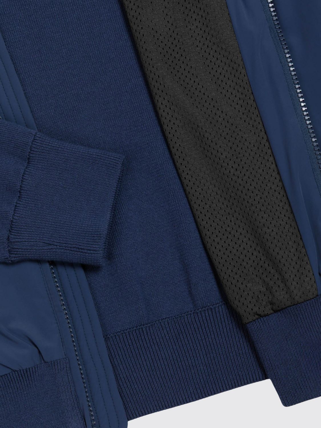 Coat Men color Blue
