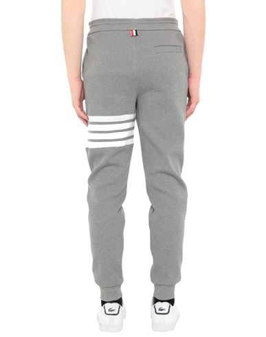 Man Pants Grey Size 0 Cotton, Elastane