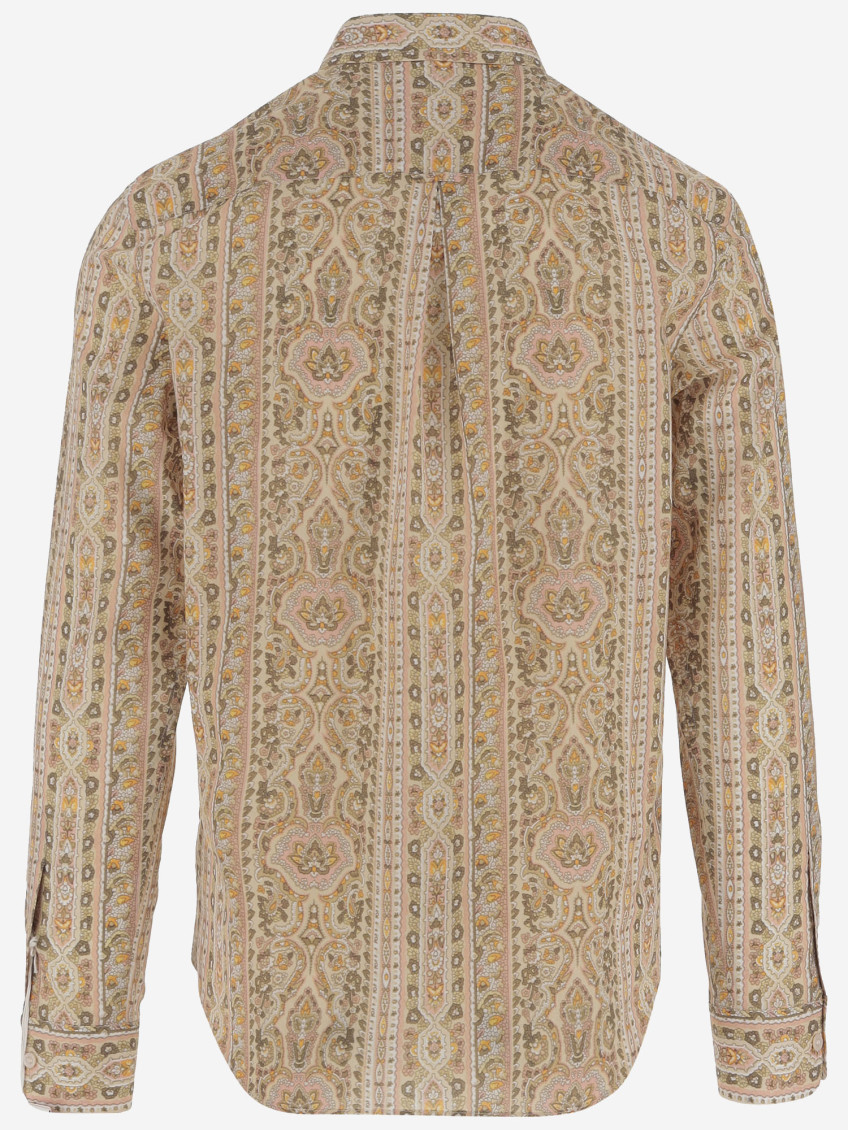 Cotton Shirt With Graphic Pattern