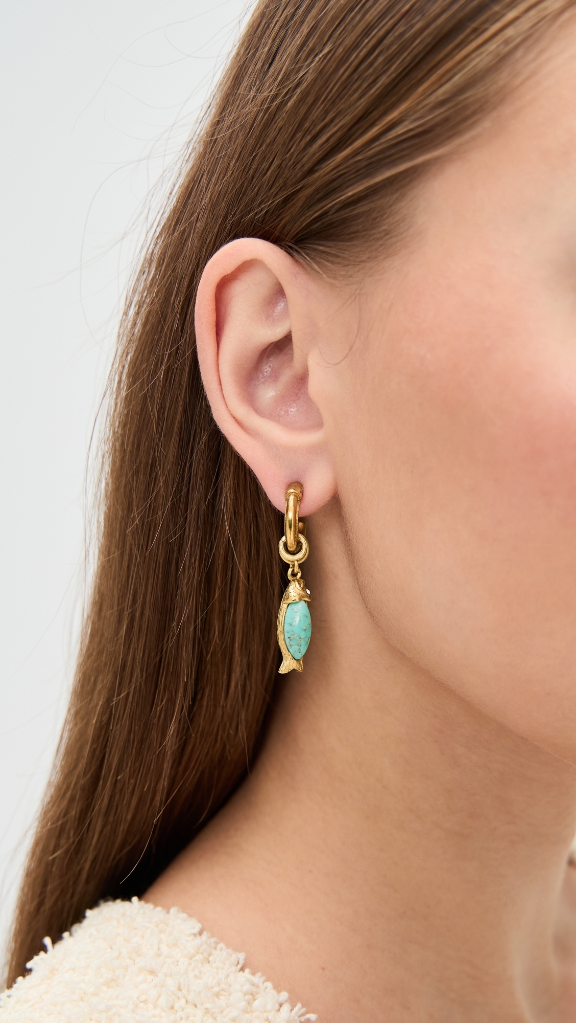 Turiel Earrings Blue One Size