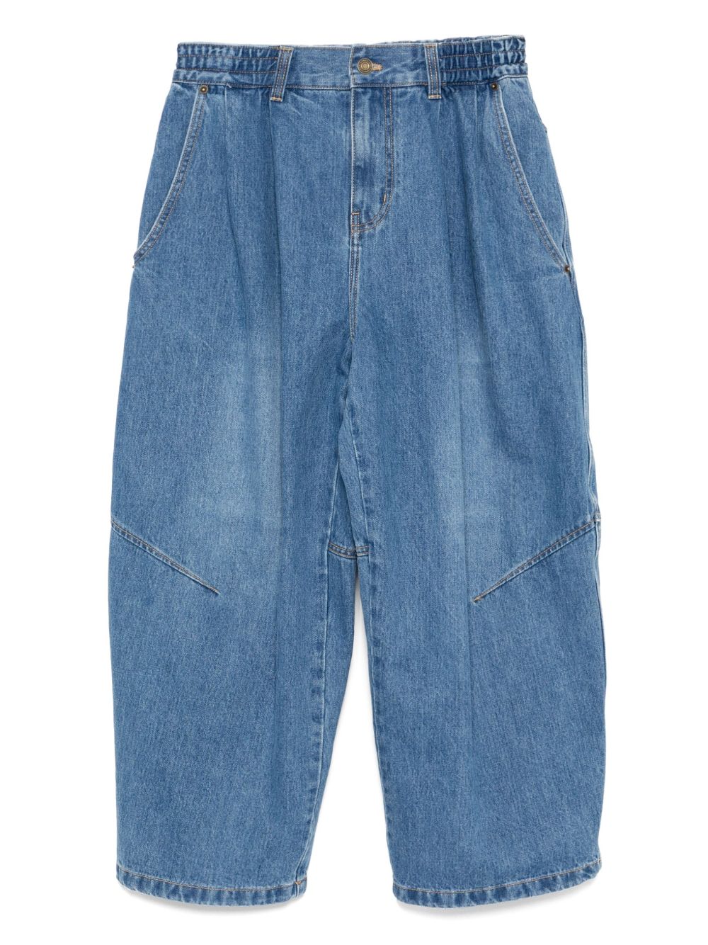 SONGZIO curved baggy jeans - Blue