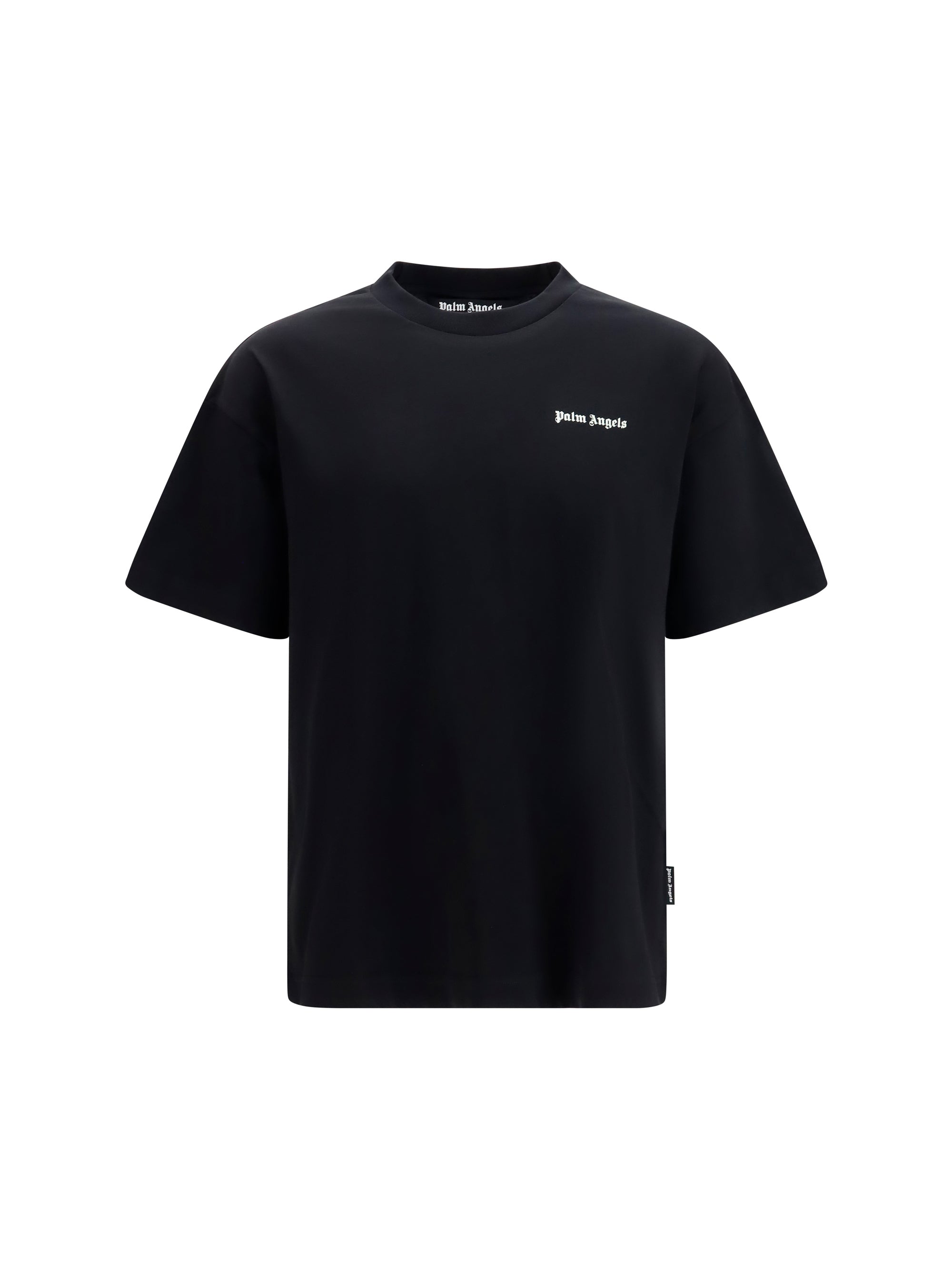 Logo-Print Cotton T-Shirt — Black