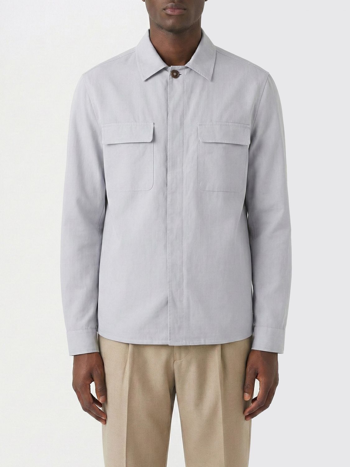 Jacket Men color White