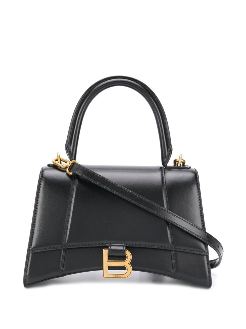 Black Hourglass Satchel