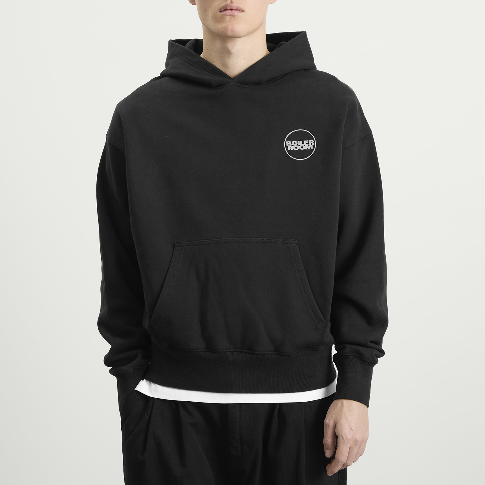 Men'sCore Logo Hoodie Black