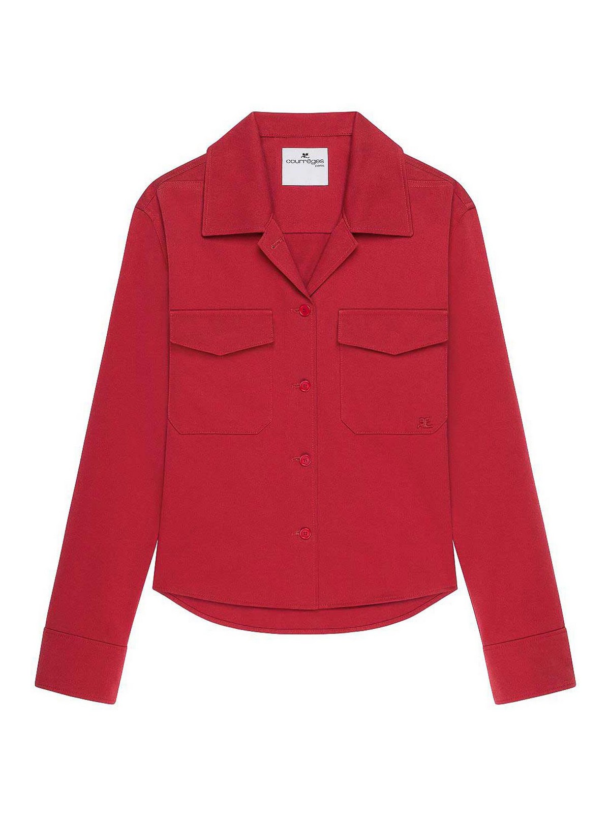 Red Cotton Shirt
