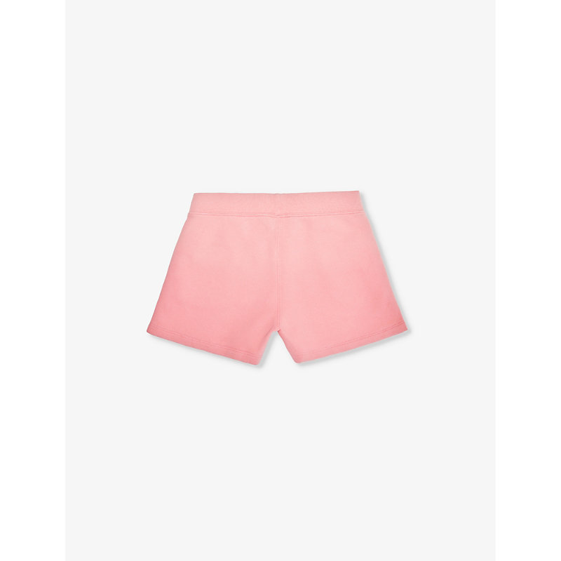 Girls Pink Kids Girls' Logo-print Cotton-jersey Shorts L
