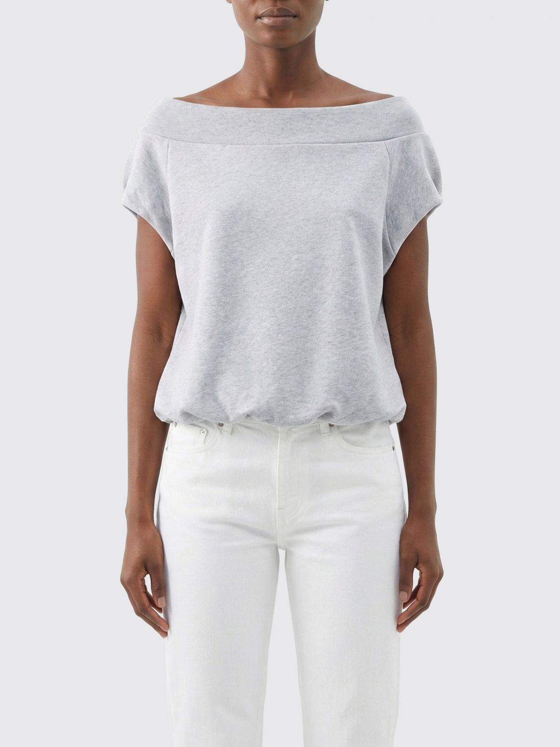 Top Woman color Grey