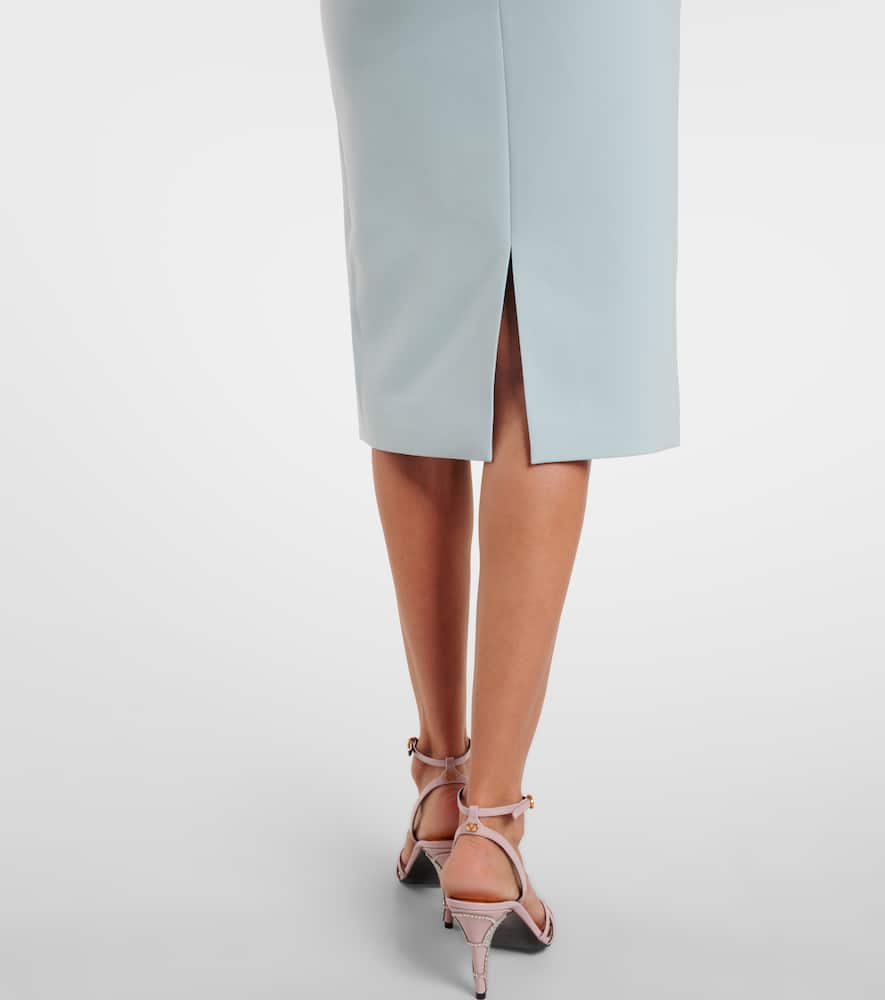 Margot crystal-embellished gown