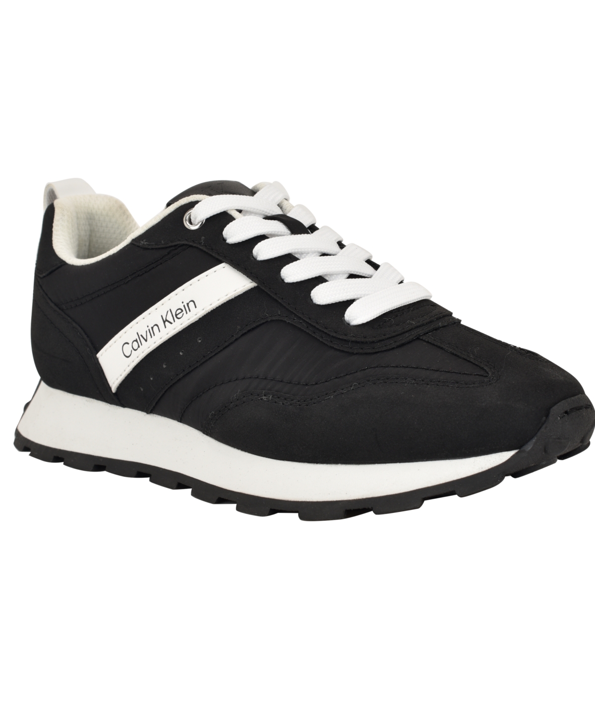 Women's Tanja Retro Lace-Up Sneakers - Black