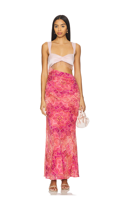Runaway The Label Alzona Maxi Dress in Pink. XS. Also in L, M