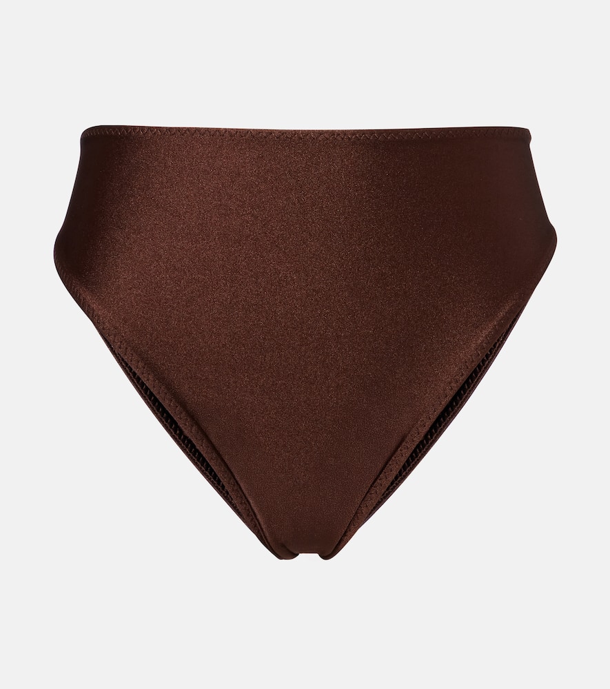 High-rise bikini bottoms