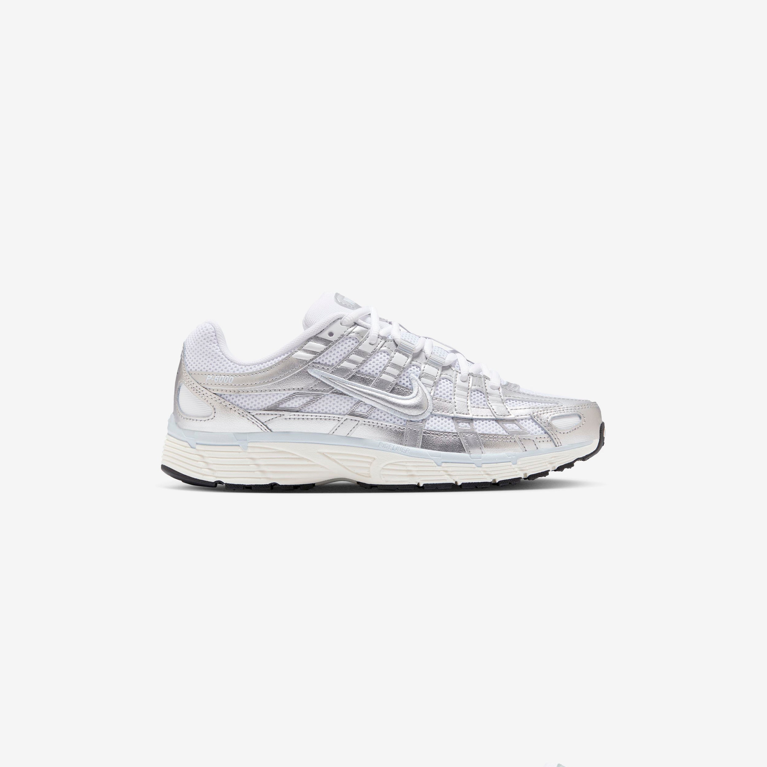 Nike | Wmns P-6000 - WHITE/MTLC SILVER-BLUE TINT-SAIL-BLACK - female