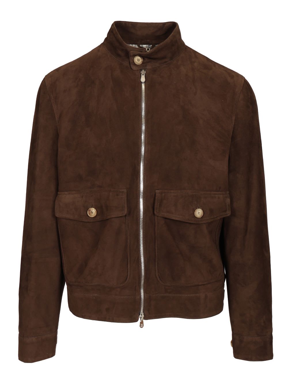 Suede jacket - Brown