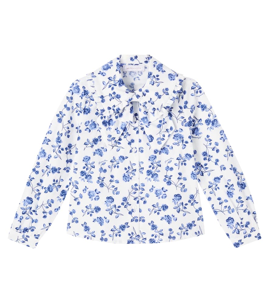 Floral cotton shirt