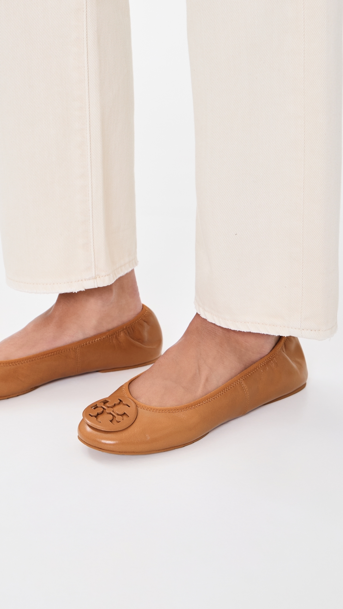 Reva Travel Ballet Flats Walnut/Walnut