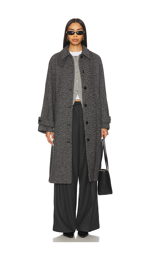 CLOSED Belted Coat in Grey. XS. Also in L, M