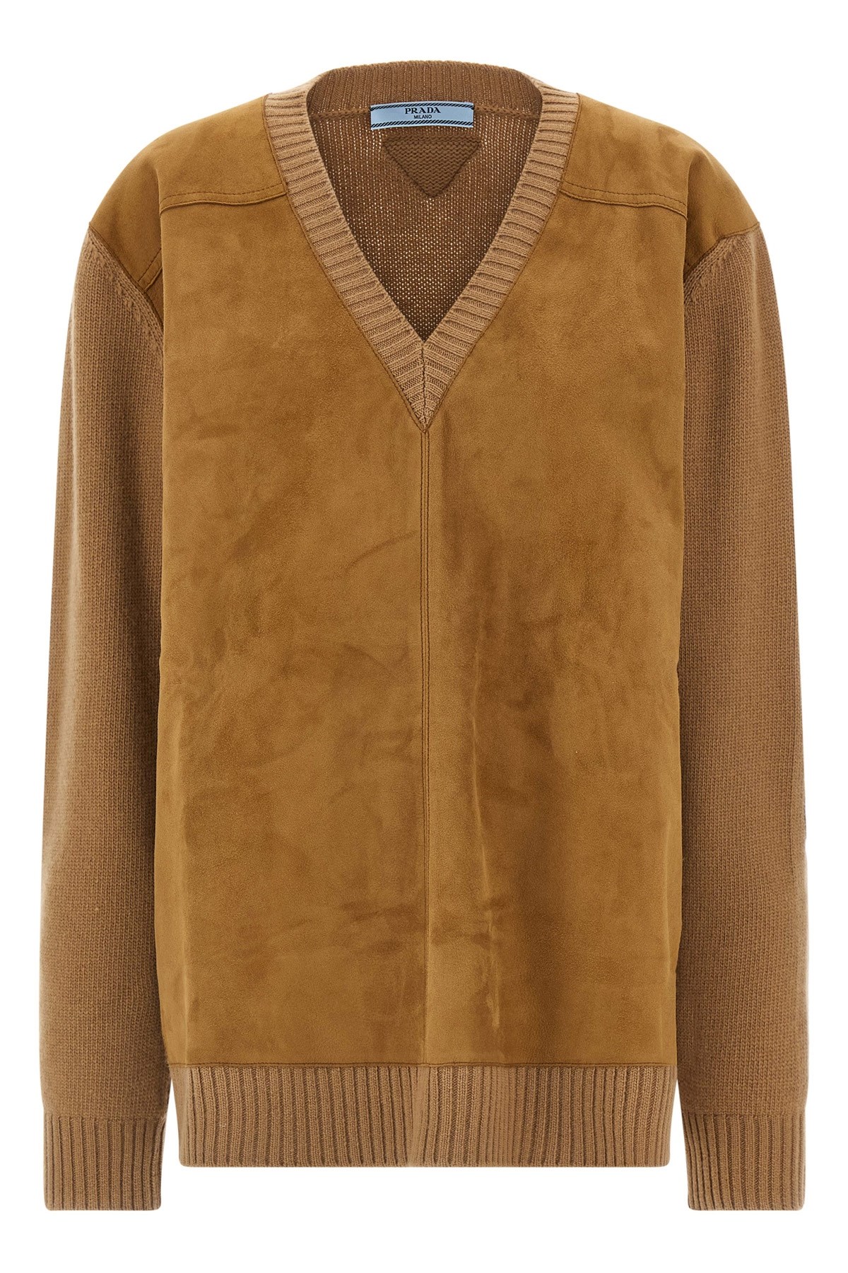 Suede Sweater