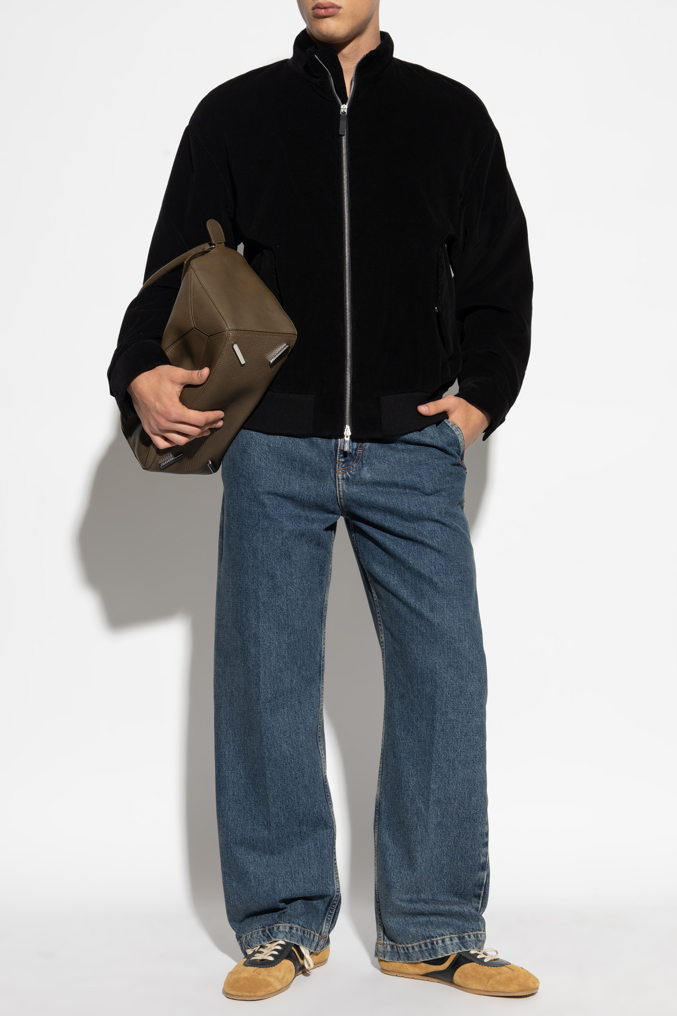 Corduroy Jacket, Men's, Black