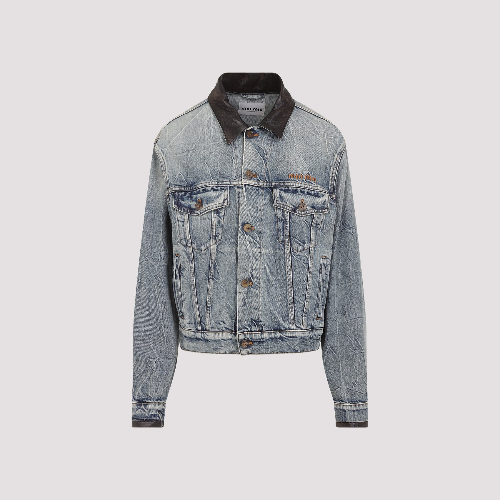 Denim Blouson Jacket