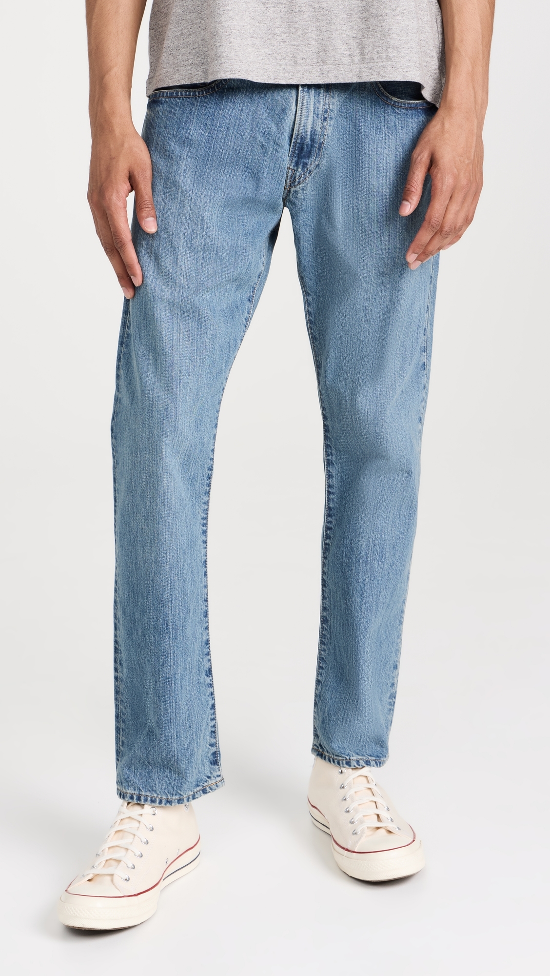 Hampton Relaxed Straight Jeans Stanton Wash