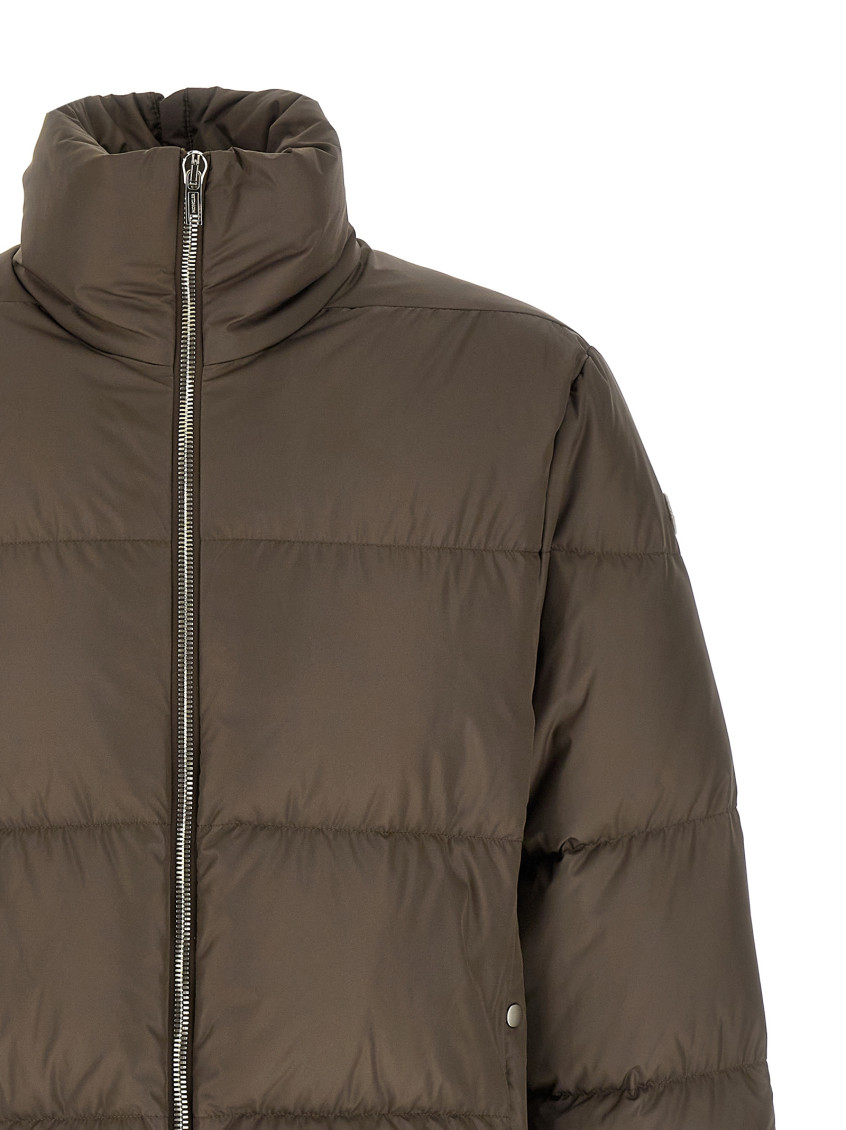 Brown Quilted Jacket