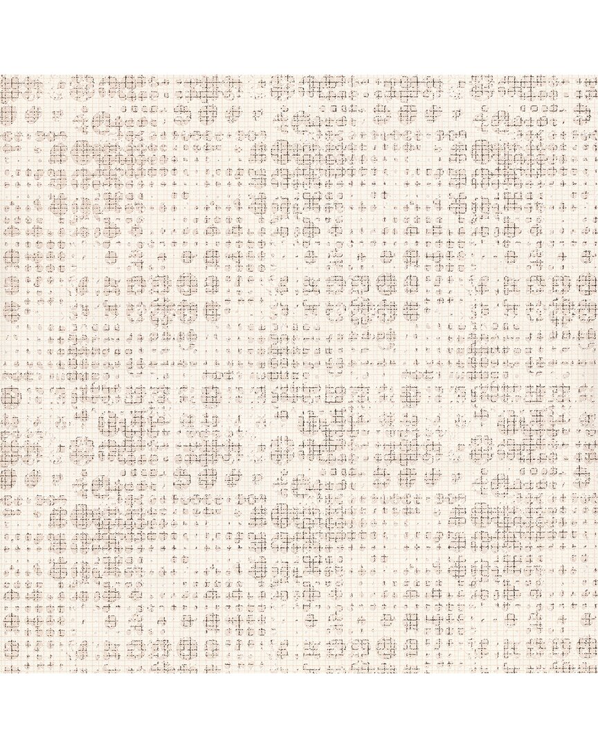 Brewster A-Street Prints Celeste Rose Gold Geometric Wallpaper