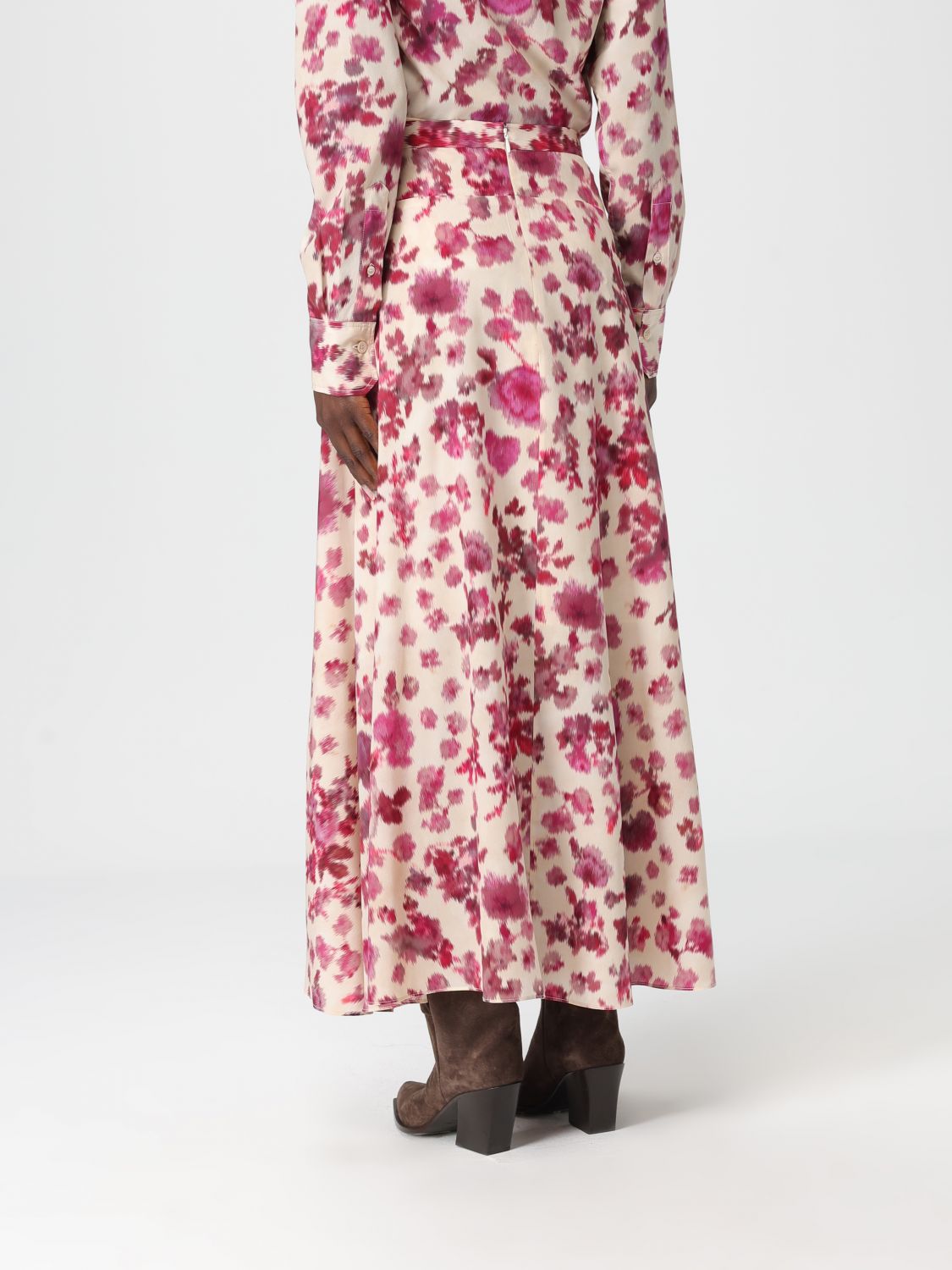 Skirt Woman color Pink