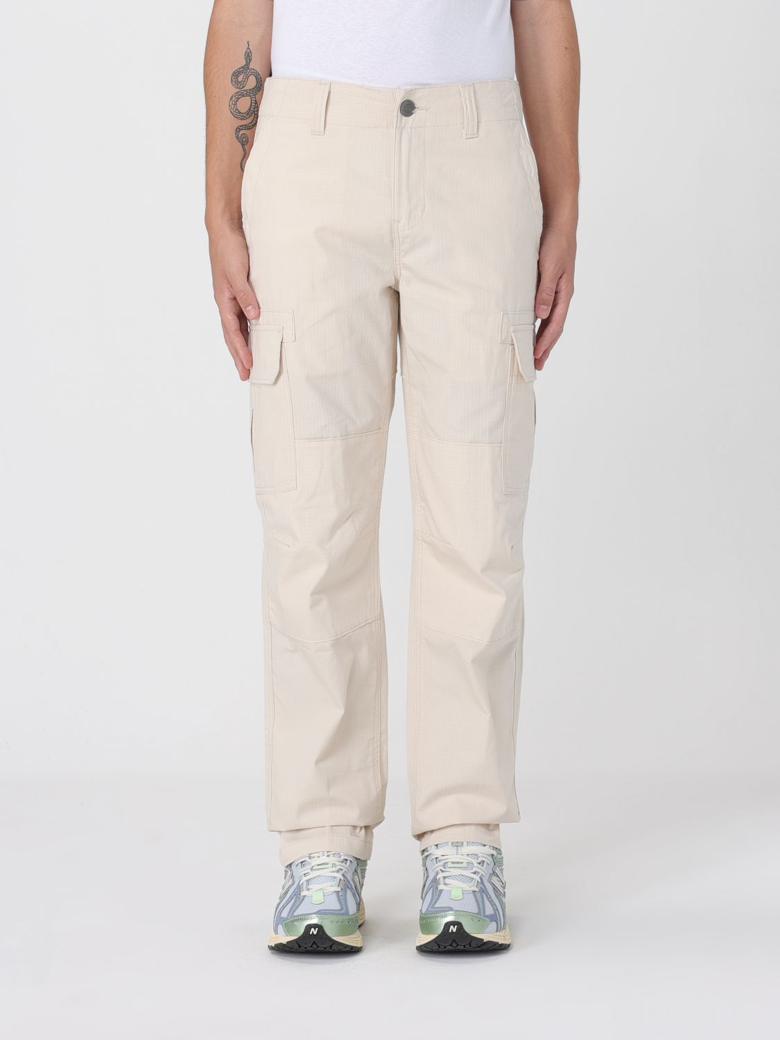 DICKIES multi-pocket cotton cargo trousers - Green