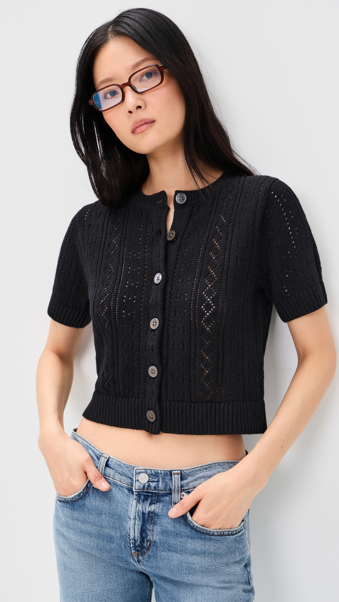 Elle Cardigan Black