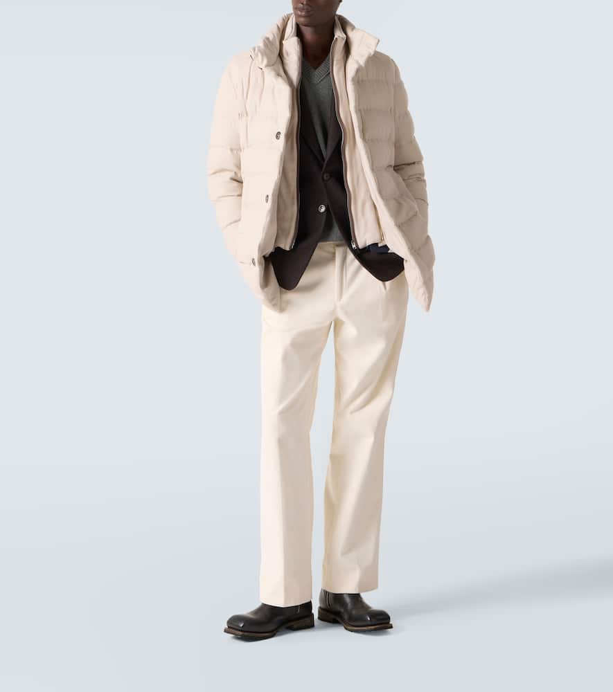 Down coat