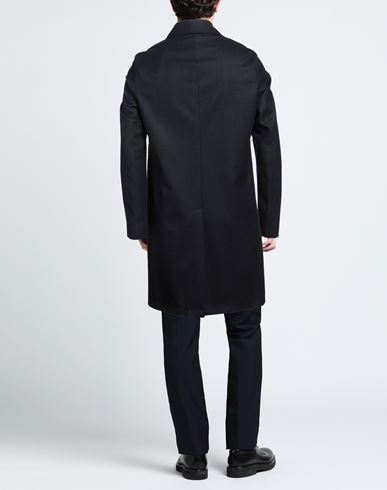 Man Coat Midnight blue Size 42 Virgin Wool, Polyurethane