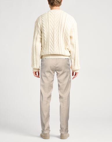 Pt Torino Man Pants Beige Size 34 Linen, Cotton, Elastane