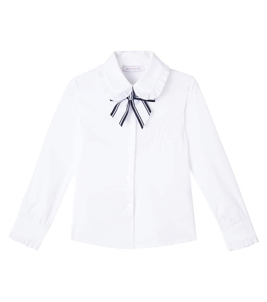 Cotton-blend top