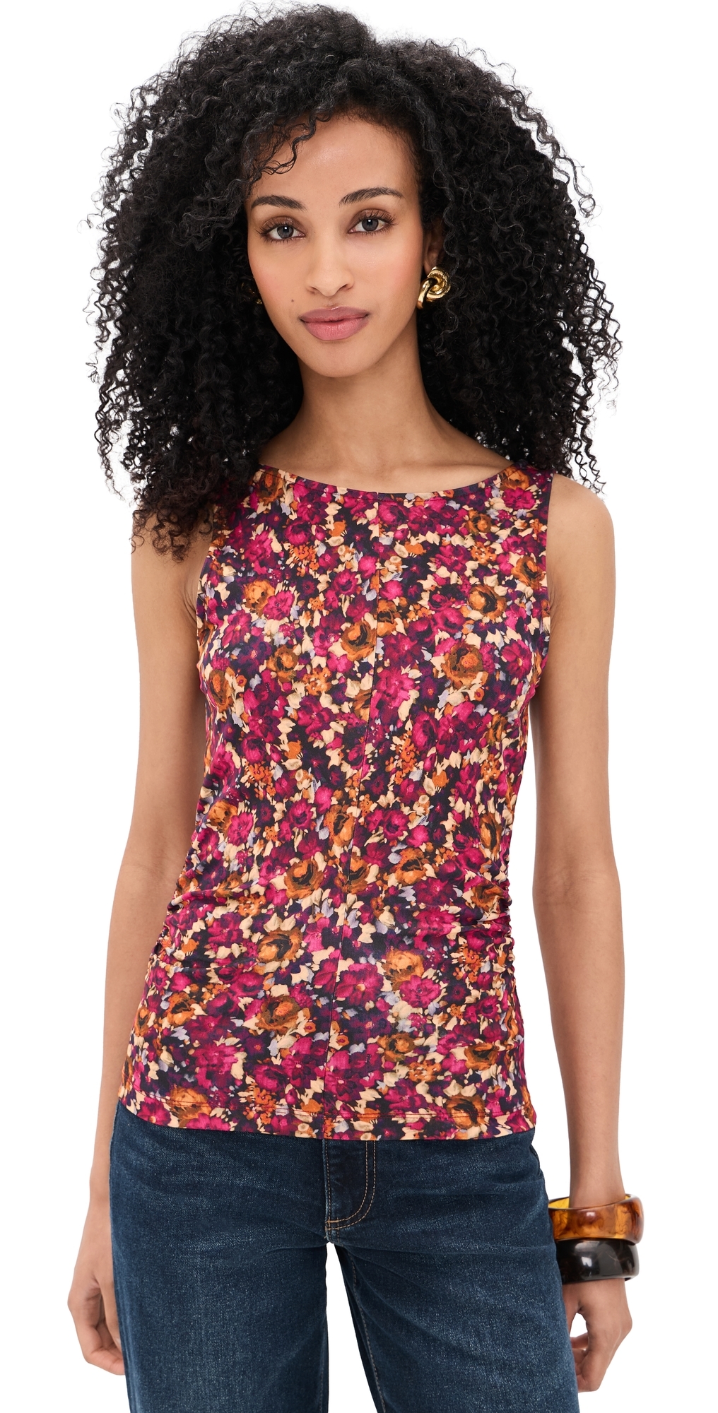 Loulou Jersey Top Viola