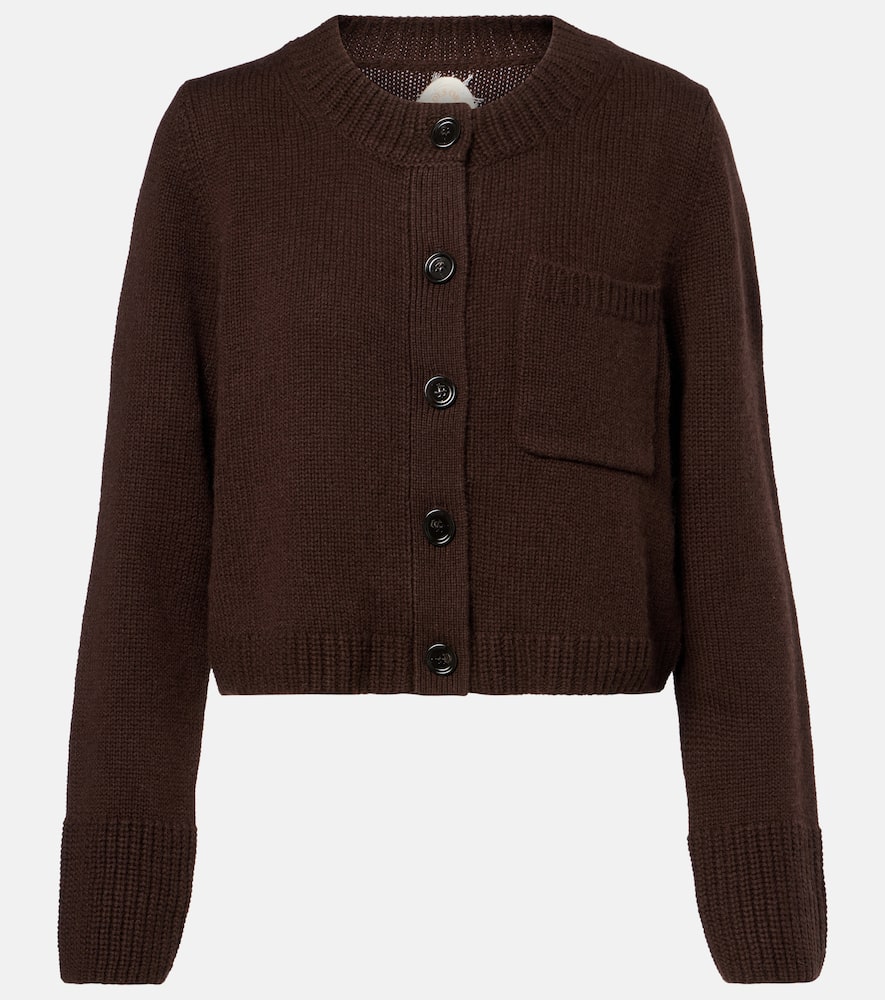Wool and cashmere cardigan