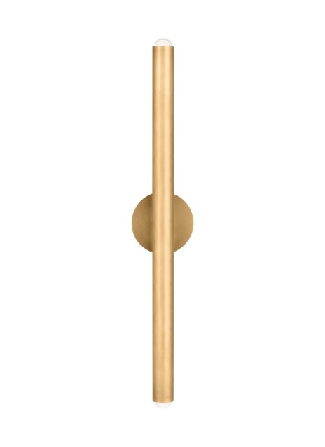 Natural Brass LED Wall Sconce from the Ebell Collection