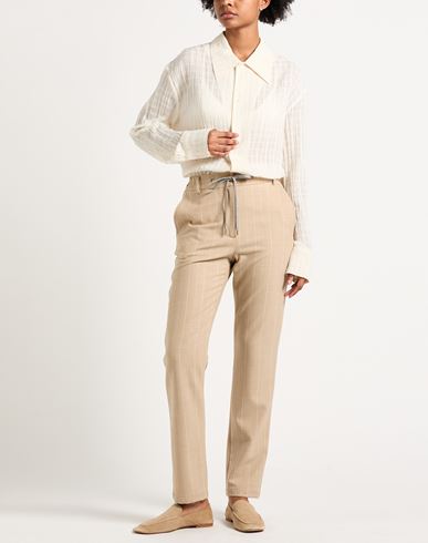 Séfr Woman Shirt Ivory Size L Cotton
