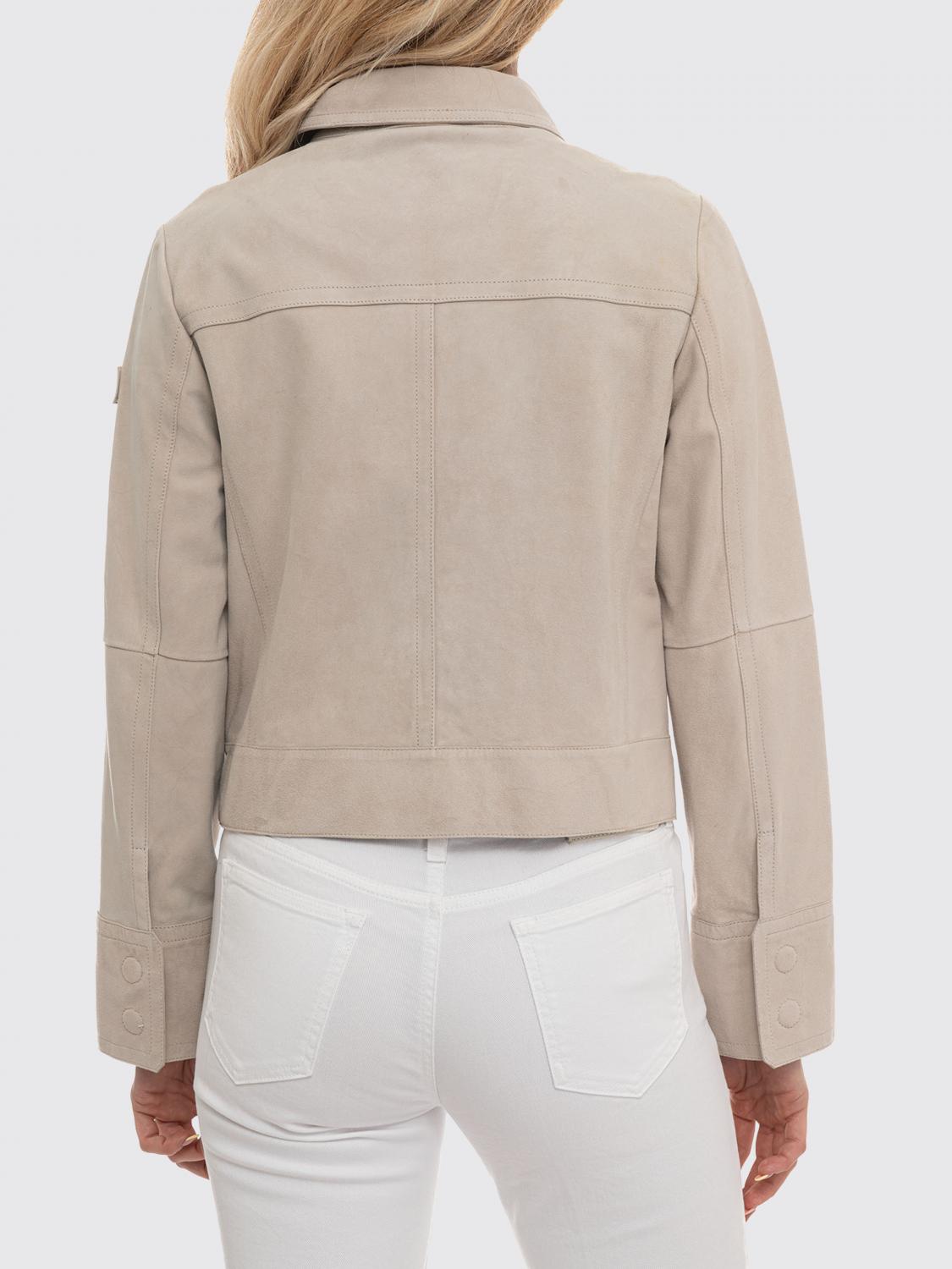 Jacket Woman color Yellow Cream